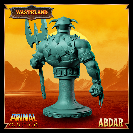Abdar - Warrior | Bust | PRIMAL Collectibles