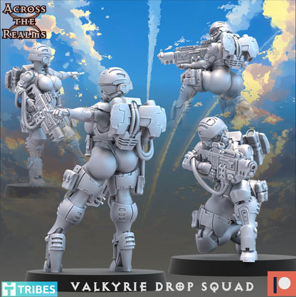 Valkyrie Drop Squad | 32mm Scale | Across the Realms