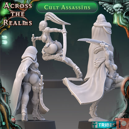Cult Assassins | 32mm Scale | Across the Realms