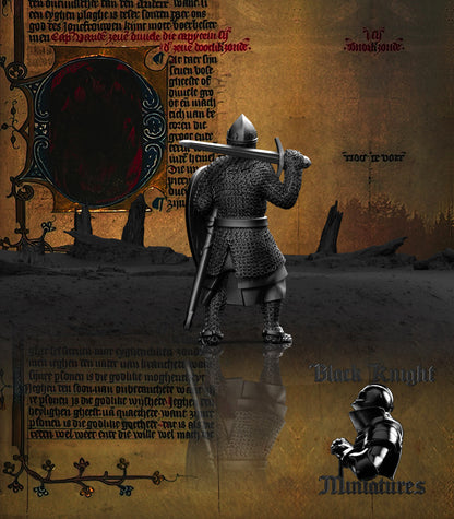 13th Century Duke Konrad I of Masovia | 28mm Scale | Black Knight Miniatures