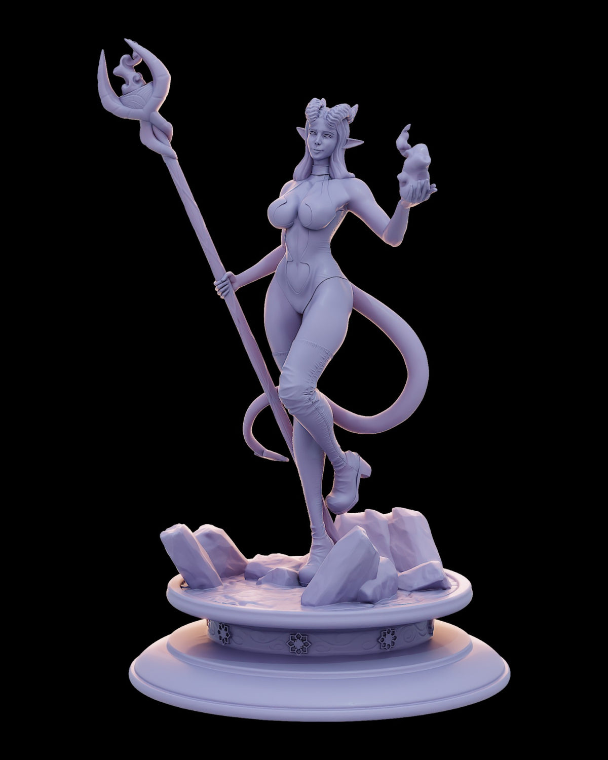 Lana the Tiefling Mage