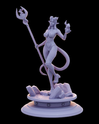 Lana the Tiefling Mage