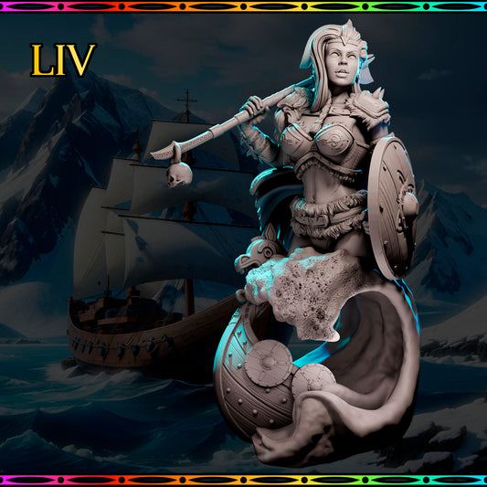 Liv | Bust | BlackBirdMiniatures