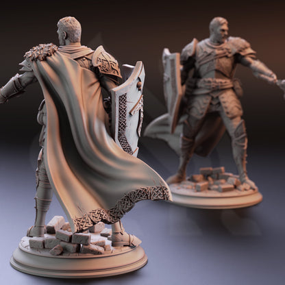 Lizarin - Paladin of Renmaeth | 32mm / 75mm Scale