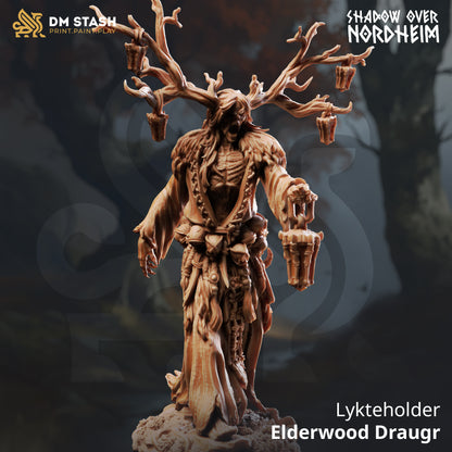 Lykteholder - Elderwood Draugr | 32mm / 75mm Scale | DM Stash