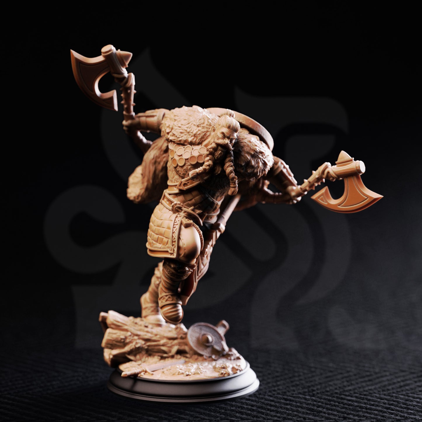 Magnar Nylstrom - Nordic War Chief | 32mm / 75mm Scale | DM Stash