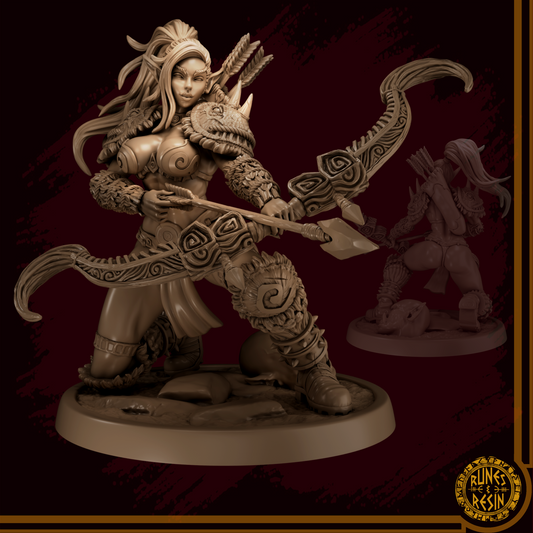 Marowen Ranger | 75mm Scale | Runes & Resin