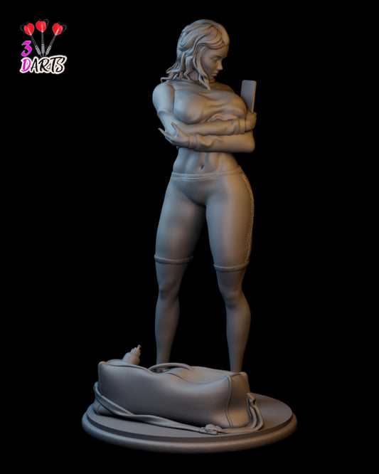 Gym Girl Maya | 75mm / 120mm / 180mm | Dart Arts 3D