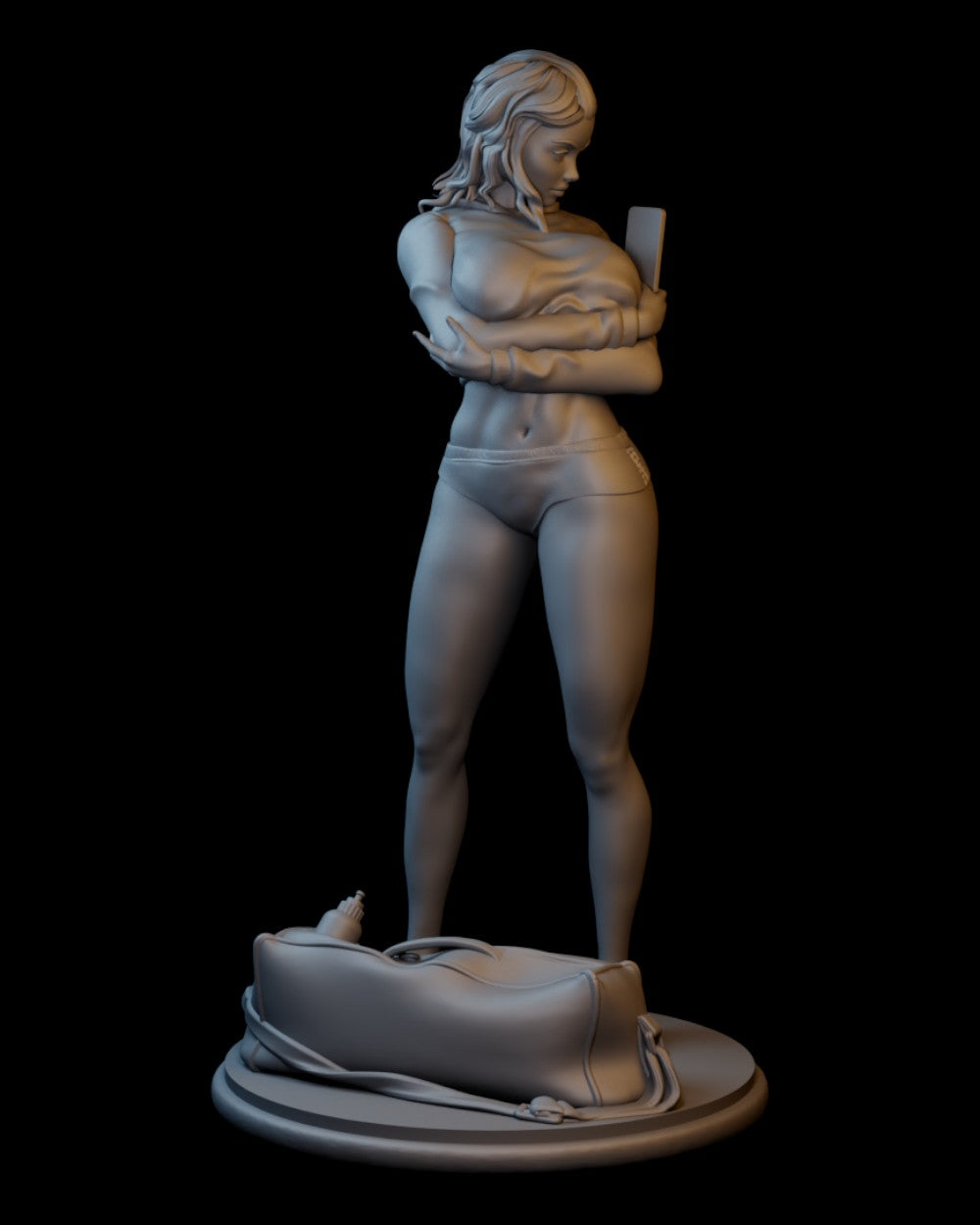 Gym Girl Maya | 75mm / 120mm / 180mm | Dart Arts 3D