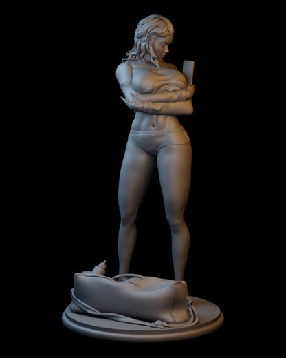 Gym Girl Maya | 75mm / 120mm / 180mm | Dart Arts 3D