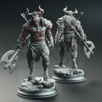 Minotaurs of the Labyrinth's Depths | 32mm / 75mm Scale
