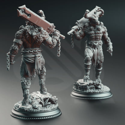 Minotaurs of the Labyrinth's Depths | 32mm / 75mm Scale