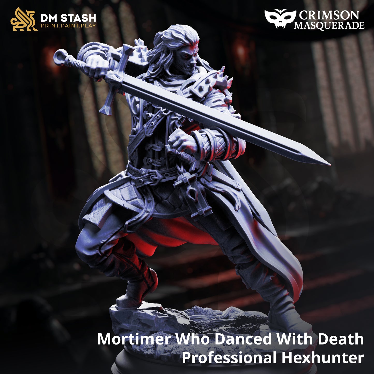 Mortimer "Who Danced With Death" - Professional Hexhunter | 32mm / 75mm Scale | DM Stash