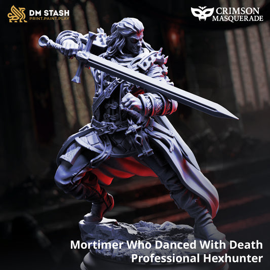 Mortimer "Who Danced With Death" - Professional Hexhunter | 32mm / 75mm Scale | DM Stash
