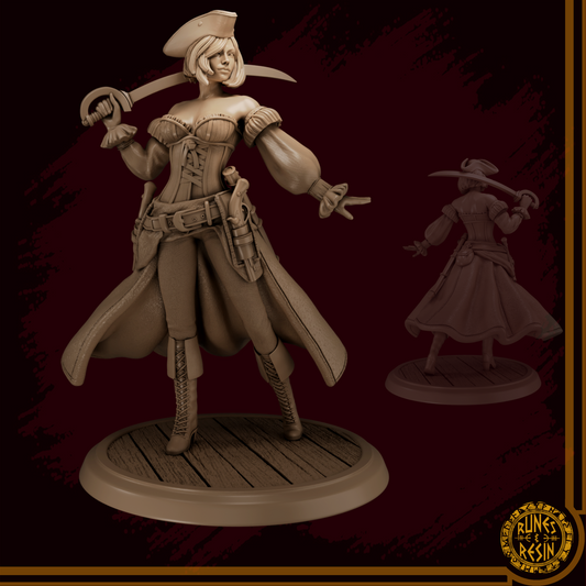 Nica Rowin | 75mm Scale | Runes & Resin