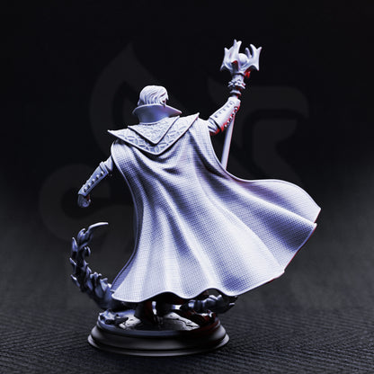 Renard the Black Hearted - Vampire Haemomancer | 32mm / 75mm Scale | DM Stash