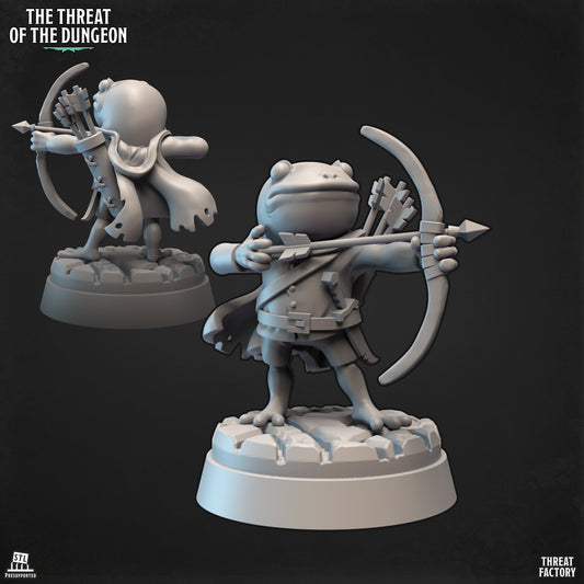 Bullywug Rogue | The Threat of the Dungeon | 28mm Scale | Threat Factory
