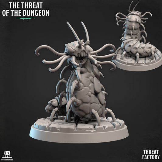 Carrion Crawler | The Threat of the Dungeon | 28mm Scale | Threat Factory
