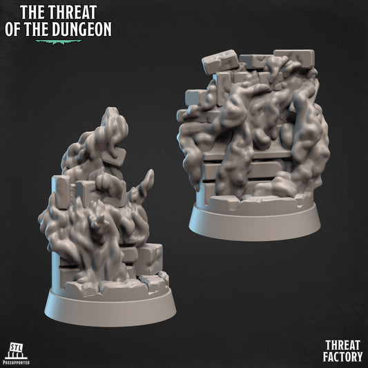 Grey Oozes | The Threat of the Dungeon | 28mm Scale | Threat Factory