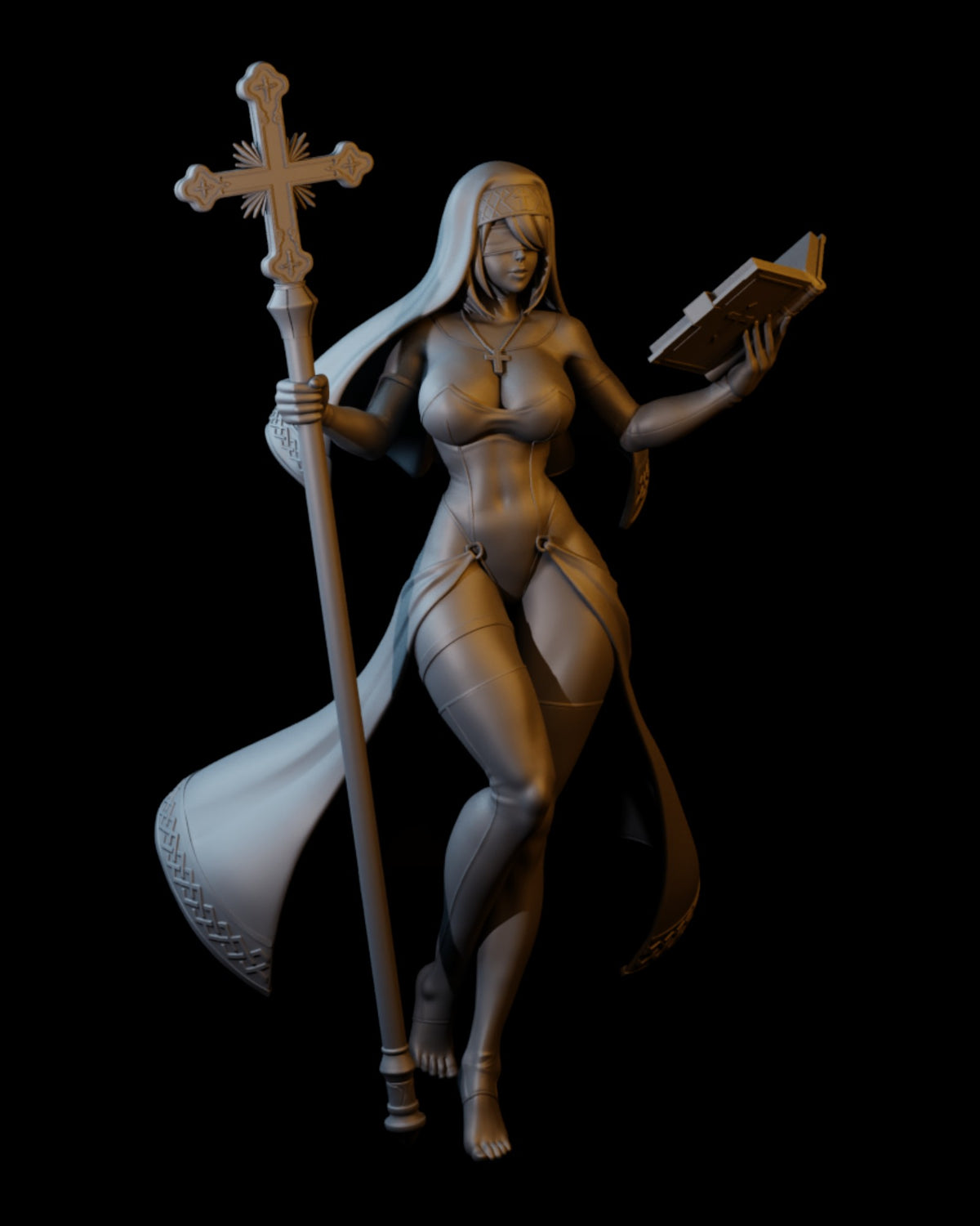 Faith's Blind Priestess - Sacred Vow