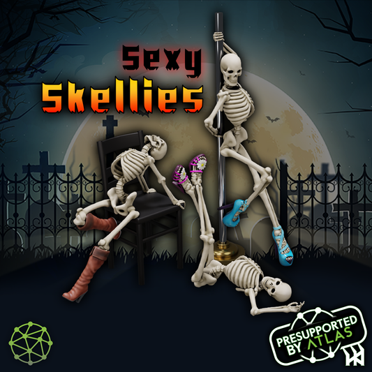 Sexy Skellies | 1:12 Scale | Atlas 3DSS