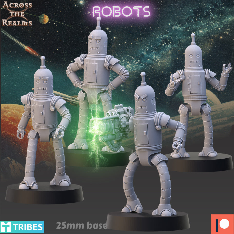 Robots | 32mm Scale | Across the Realms