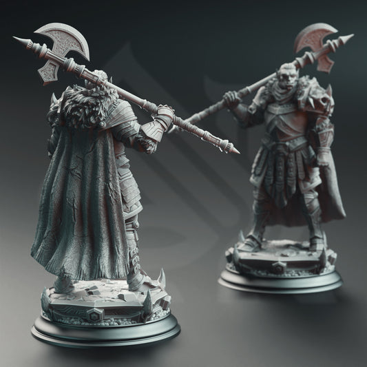 Trenon the Chainbreaker - Orc Hero | 32mm / 75mm Scale