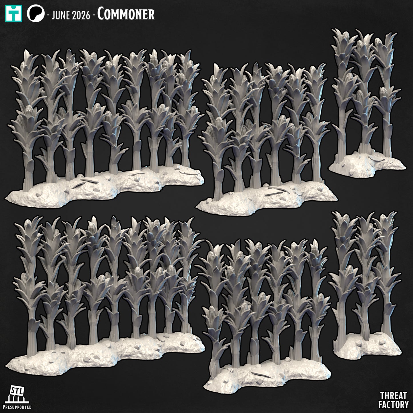 Modular Cornfield | 28mm Scale | Threat Factory
