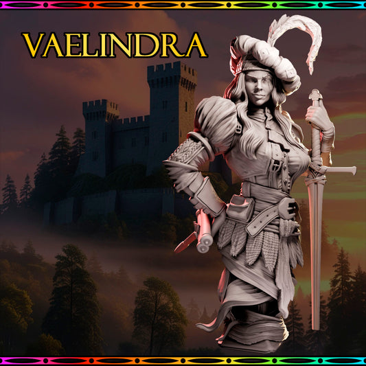 Vaelindra | Bust | BlackBirdMiniatures