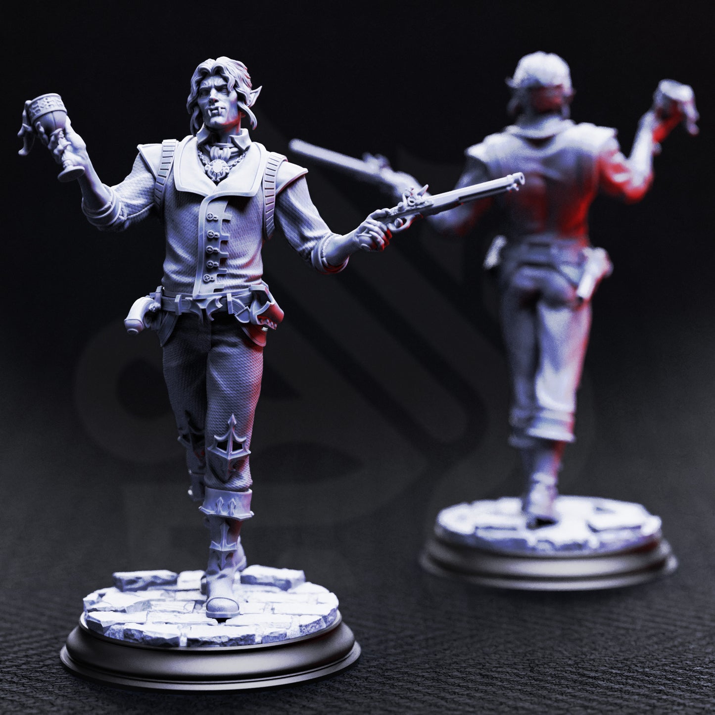 Vampire Socialites - Guests of the Masquerade | 32mm / 75mm Scale | DM Stash
