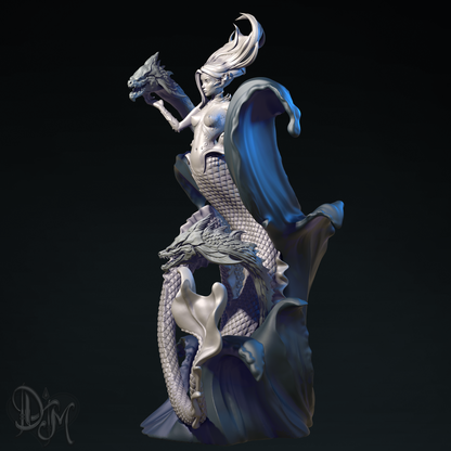 Zehenna, the Sea Nymph | 75mm Scale | Dungeons & Maidens