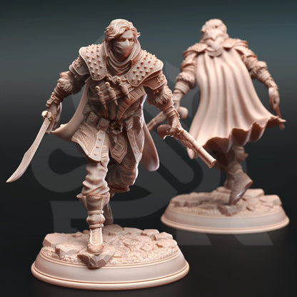 Derrick the Fin - Dusty Dirks Boss | 32mm / 75mm Scale | DM Stash