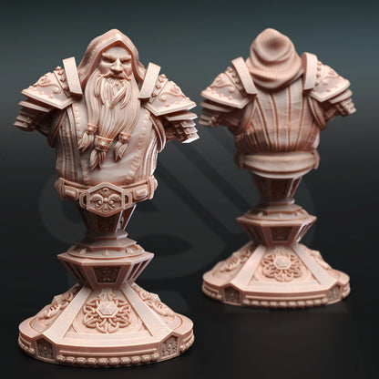 Tors of Delvdor - Dwarven Cleric | Bust | DM Stash