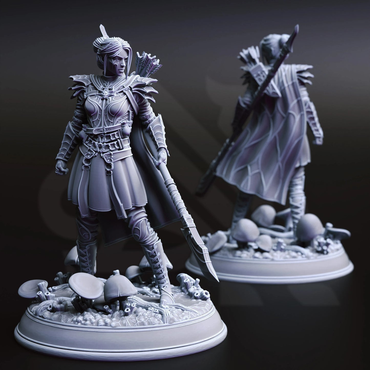Irinax's Chosen - Drow Soldiers | 32mm / 75mm Scale | DM Stash