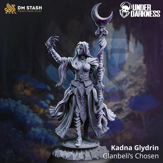 Kadna Glydrin - Glanbeli's Chosen | 32mm / 75mm Scale | DM Stash