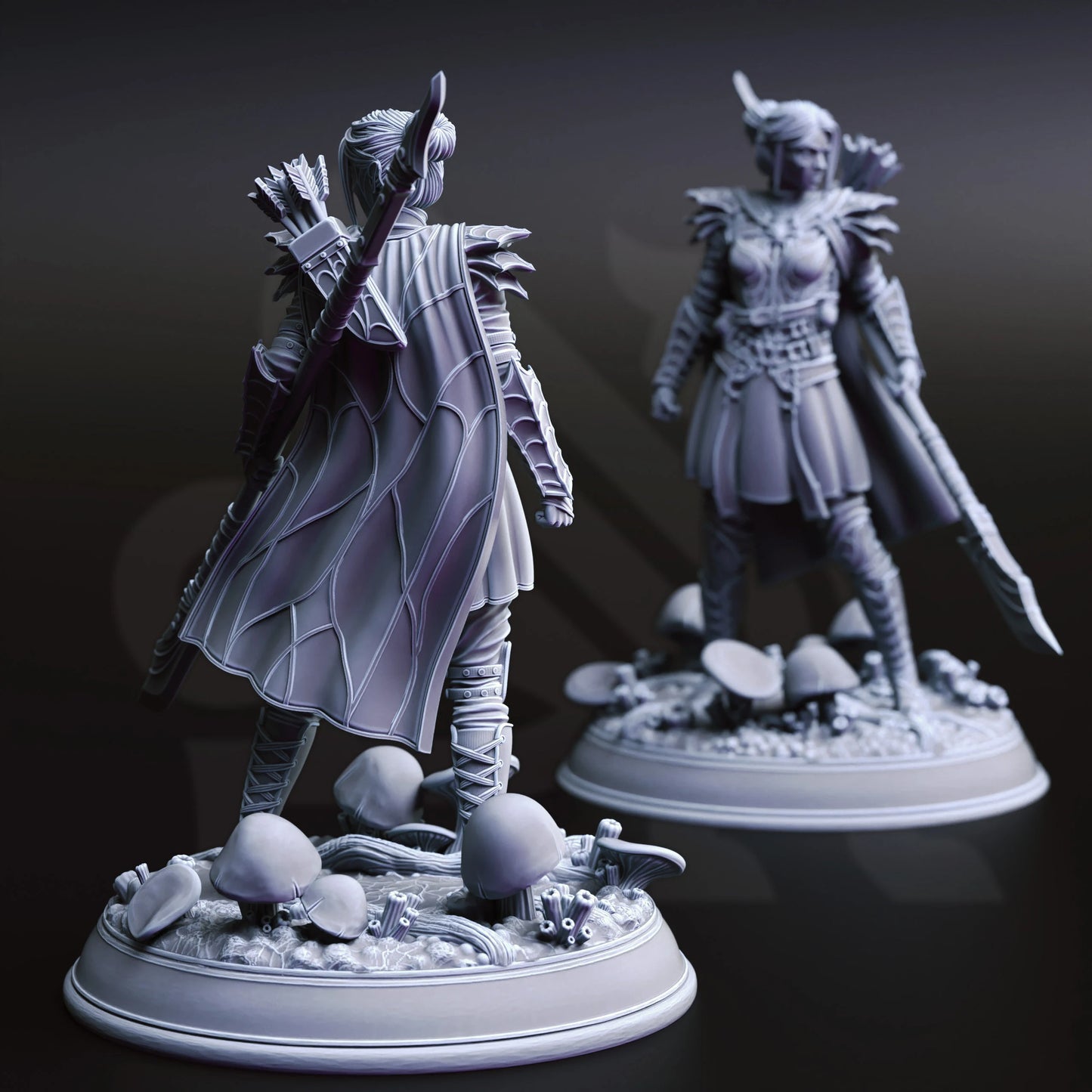 Irinax's Chosen - Drow Soldiers | 32mm / 75mm Scale | DM Stash