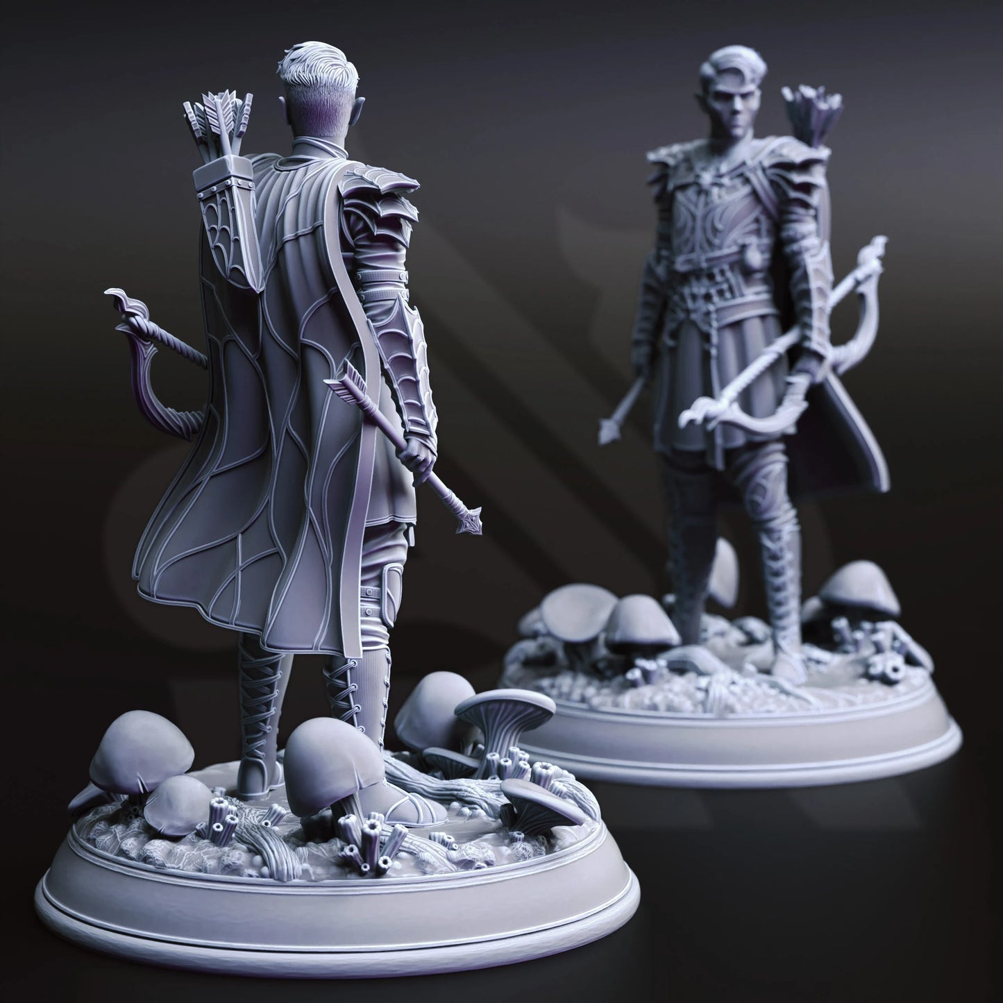 Irinax's Chosen - Drow Soldiers | 32mm / 75mm Scale | DM Stash