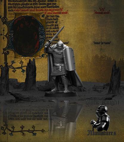 13th Century Lithuanian Warriors Command Group | 28mm Scale | Black Knight Miniatures