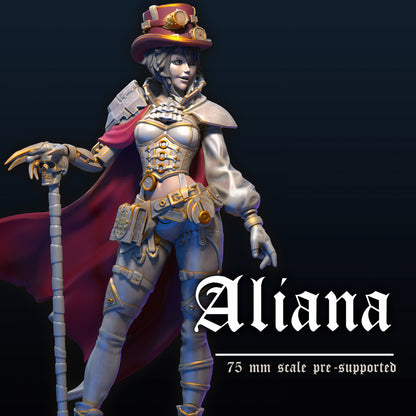 Aliana | 75mm Scale | Dungeons & Maidens