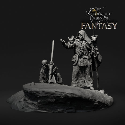 The Necromancer | 28mm Scale | Reconquer Designs