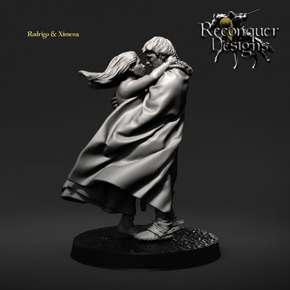 Rodrigo & Ximena | 28mm Scale | Reconquer Designs