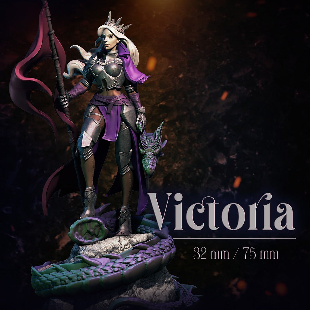 Victoria | 32mm / 75mm Scale | Dungeons & Maidens – Ranson's Tabletop