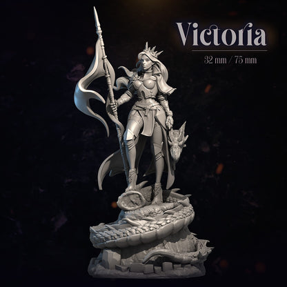 Victoria | 32mm / 75mm Scale | Dungeons & Maidens
