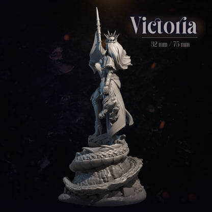 Victoria | 32mm / 75mm Scale | Dungeons & Maidens