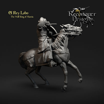 El Rey Lobo - The Wolf King of Murcia | 28mm Scale | Reconquer Designs